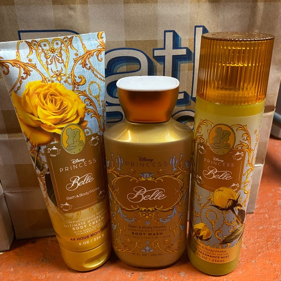 Bath & Body Works Other - Bath & Body Works Princess Belle Body Wash, Body Cream & Mist Set